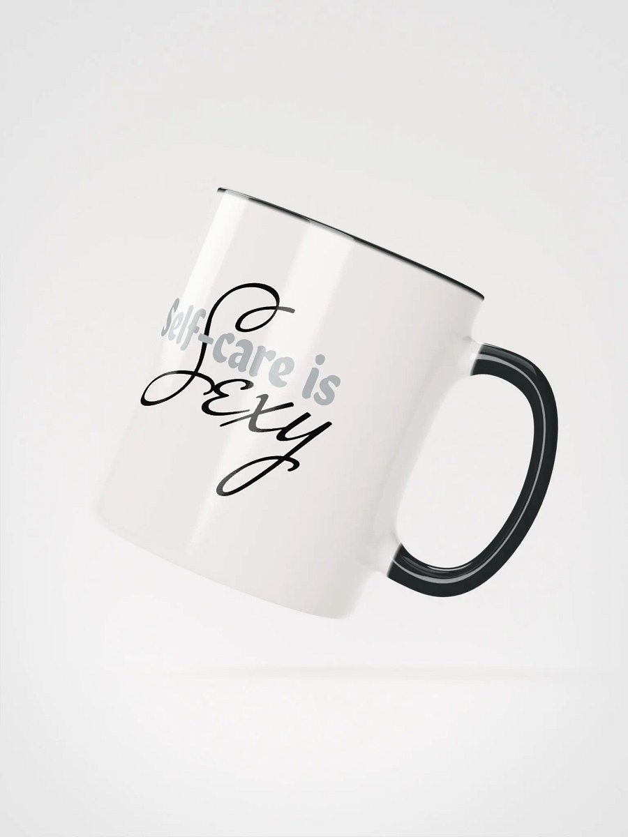 Self-care is sexy - Blue mug product image (2)
