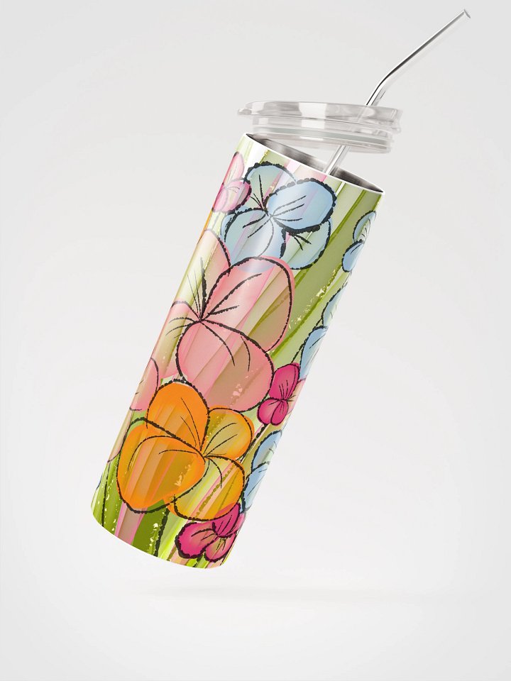 Artistic Blooms Stainless Steel Tumbler product image (2)