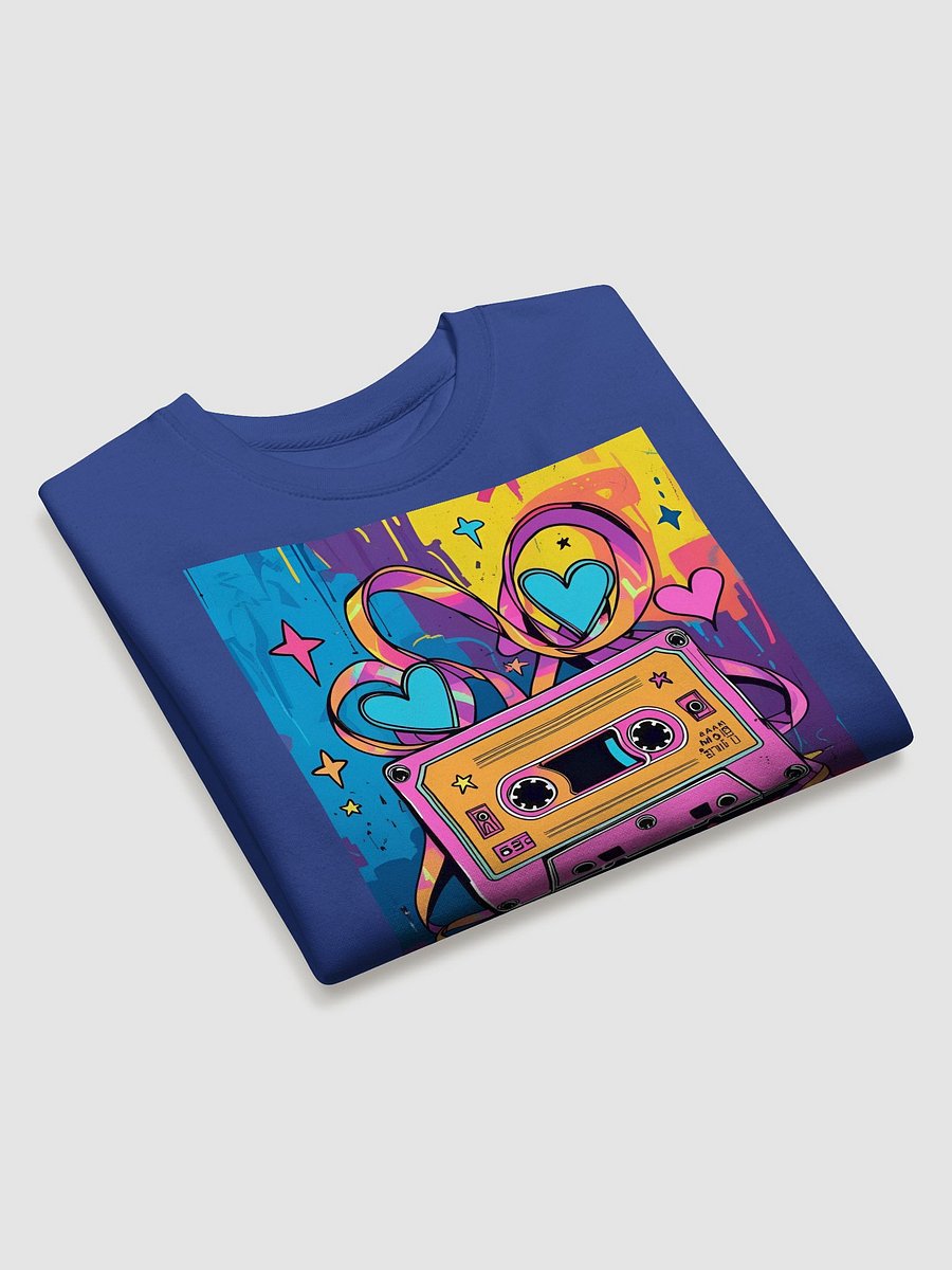 "Mixtape Mode On Retro 80s Hoodie" product image (3)