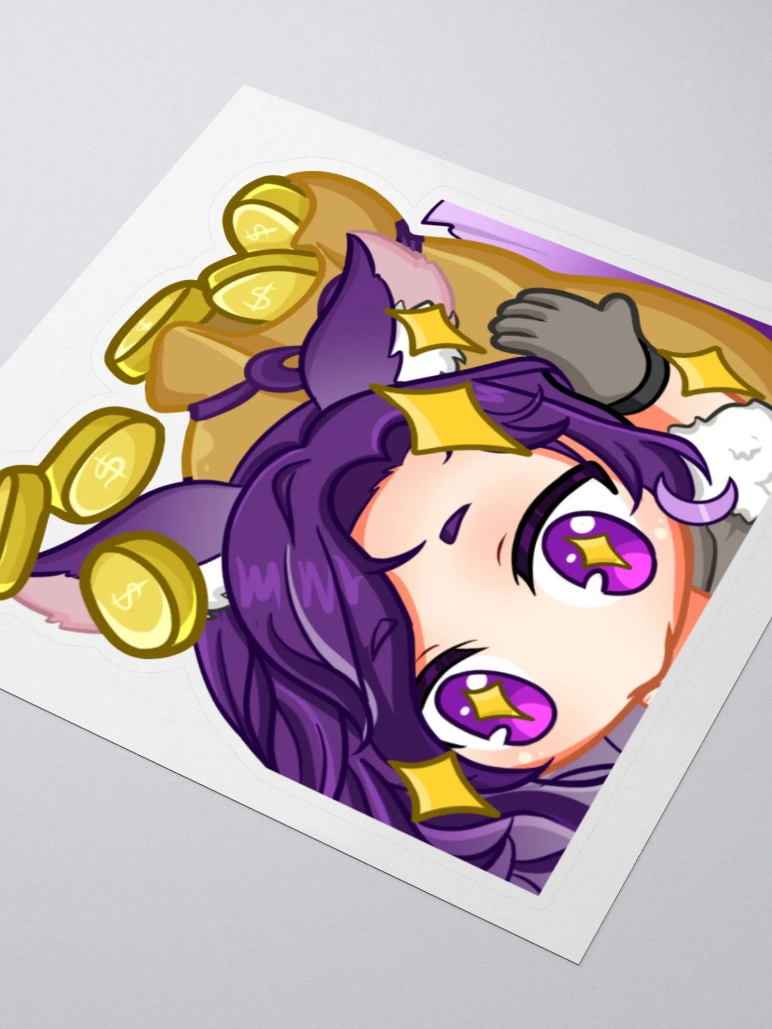 Alpha_Wolf_Luna Spoil The Wolf Sticker product image (5)