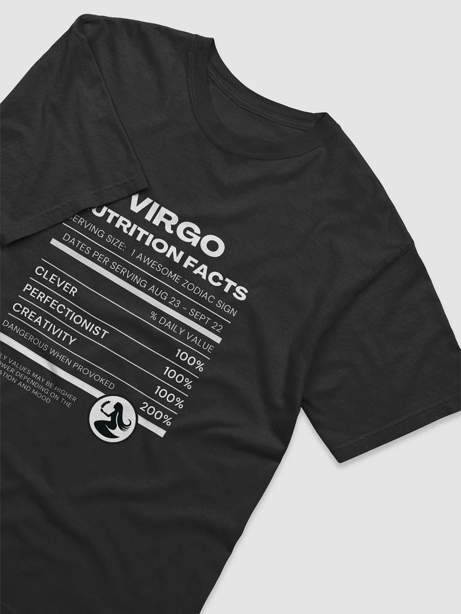 Virgo Nutrition Facts T-Shirt product image (4)