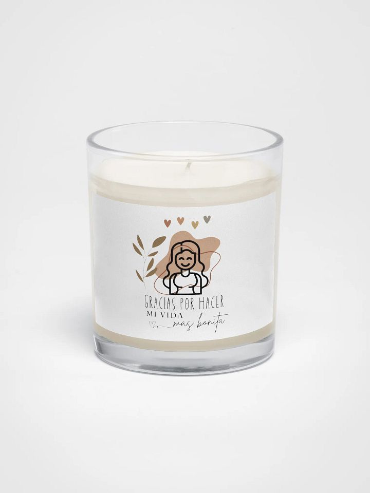 Boho Gracias (Thank you in Spanish) Candle Design product image (1)