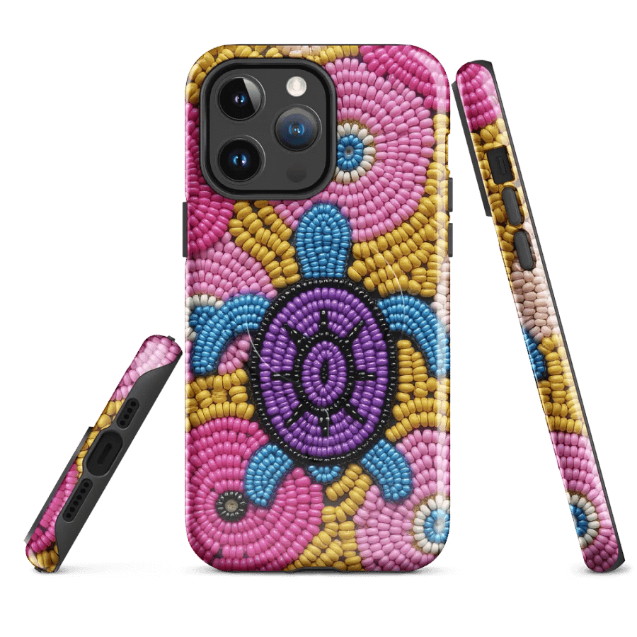 Turtle Mosaic MagSafe® iPhone® Tough Case product image (4)