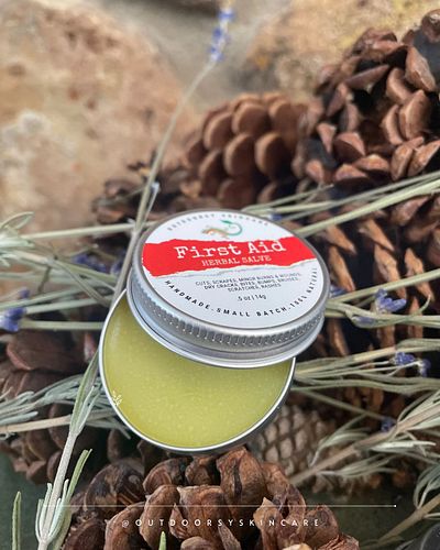 Natural First Aid Salve is a game changer on every adventure. Its easy to make since its all natural ingredient but if you do...