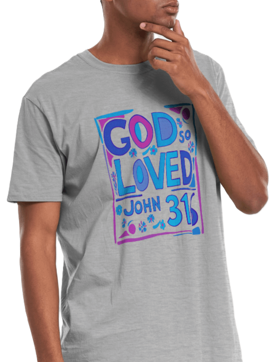 John 3:16 Easter Fauvism product image (8)