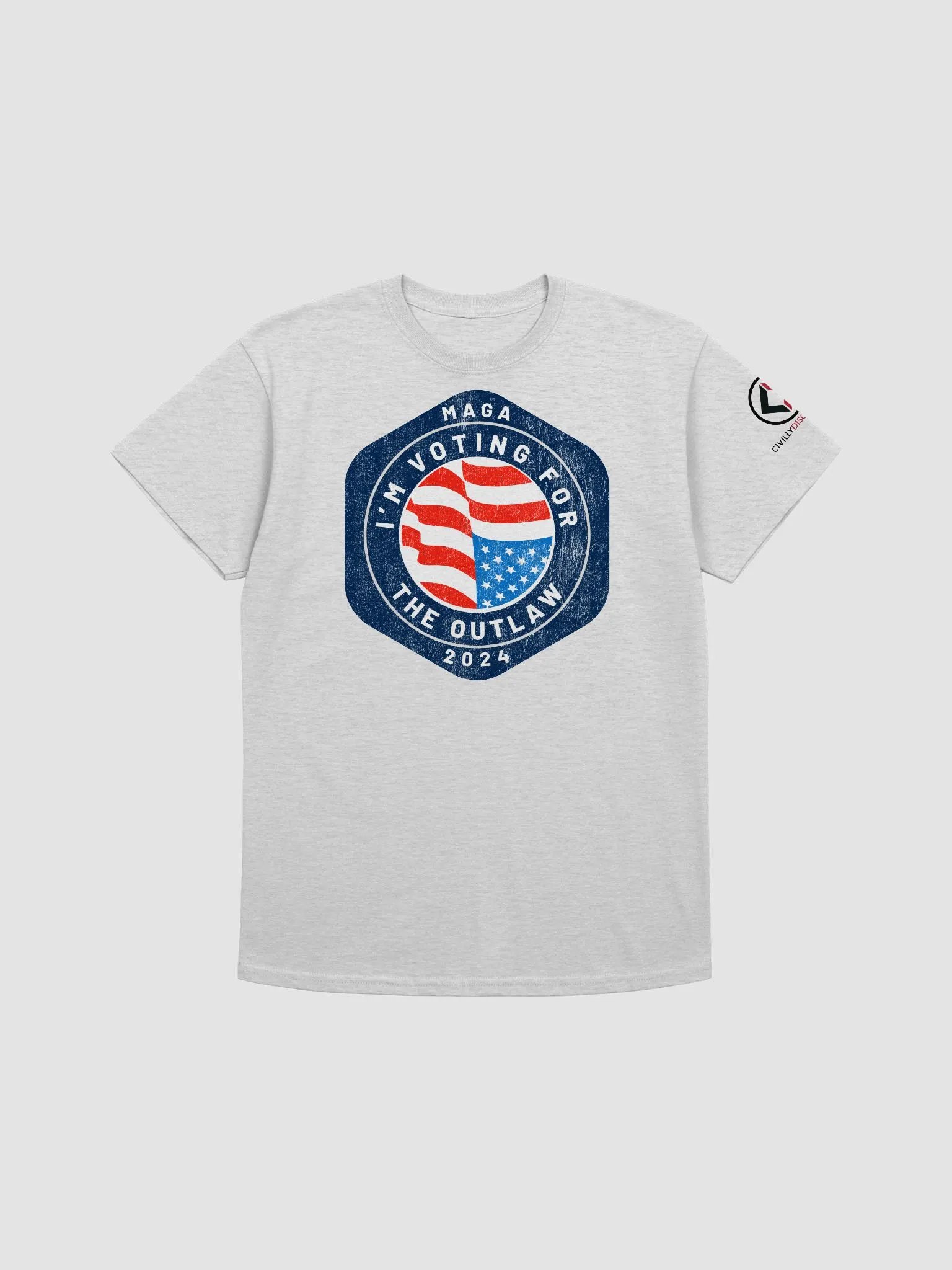 I'm Voting for the Outlaw - MAGA 2024 T-Shirt product image (1)
