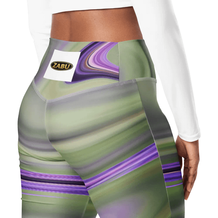 Oasis Swirl Flare Leggings product image (2)