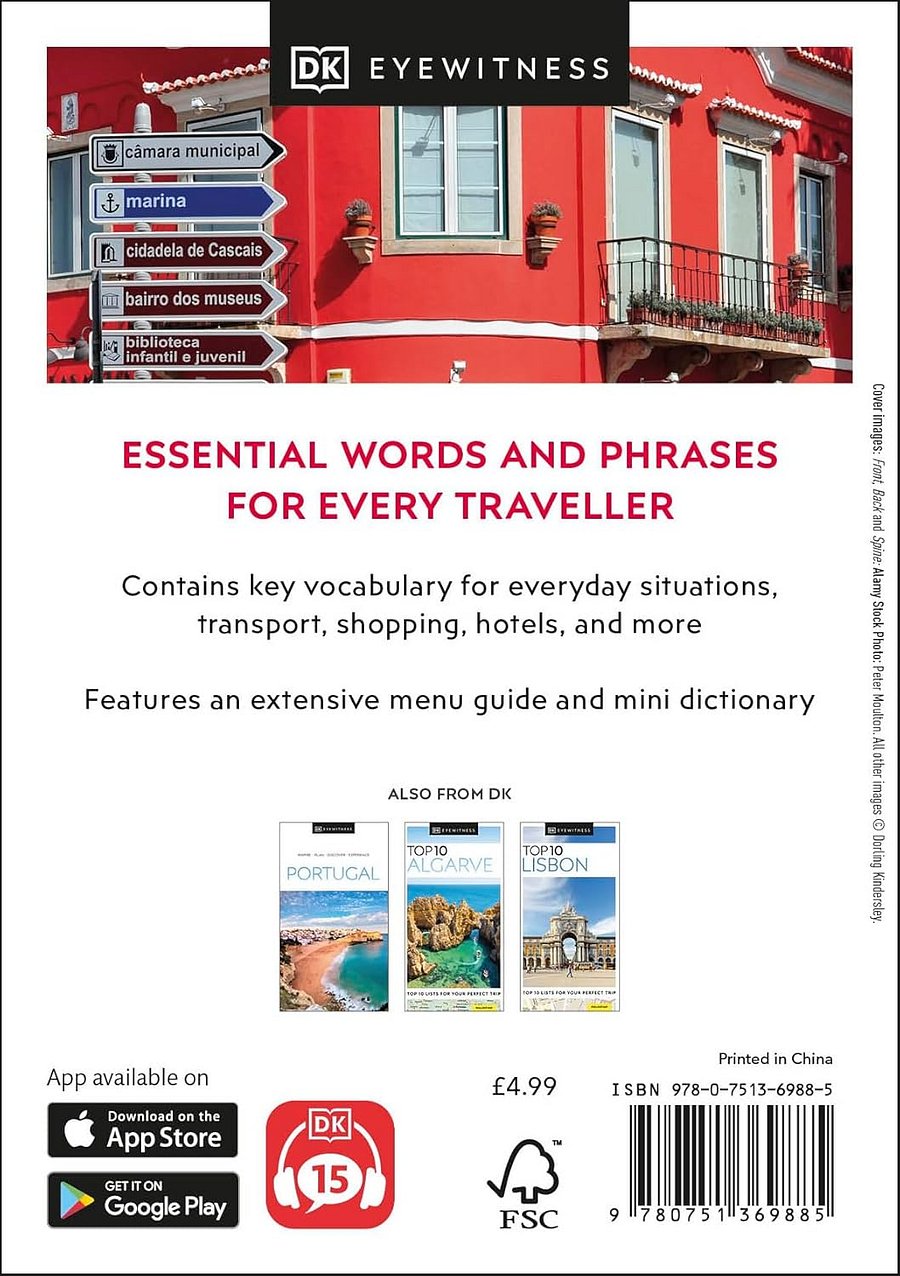 Portuguese Phrase Book (Eyewitness Travel Guides Phrase Books) product image (2)