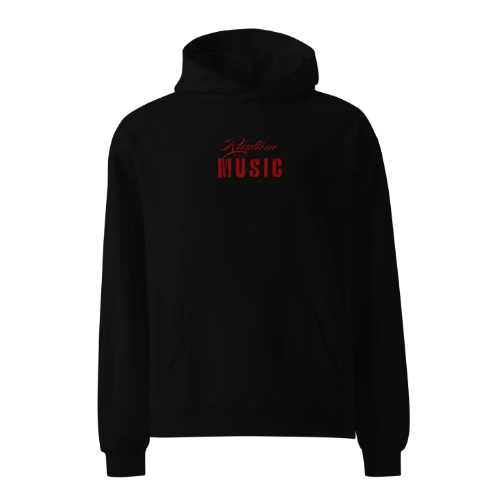 Rhythmic Flow Unisex Oversized Hoodie product image (2)