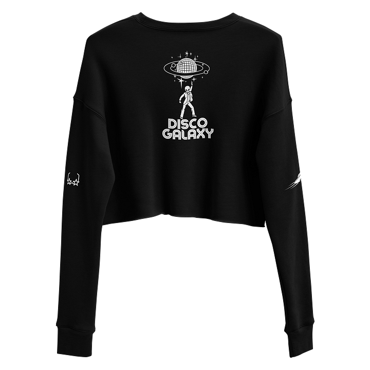 Disco Galaxy Crop Sweatshirt product image (1)