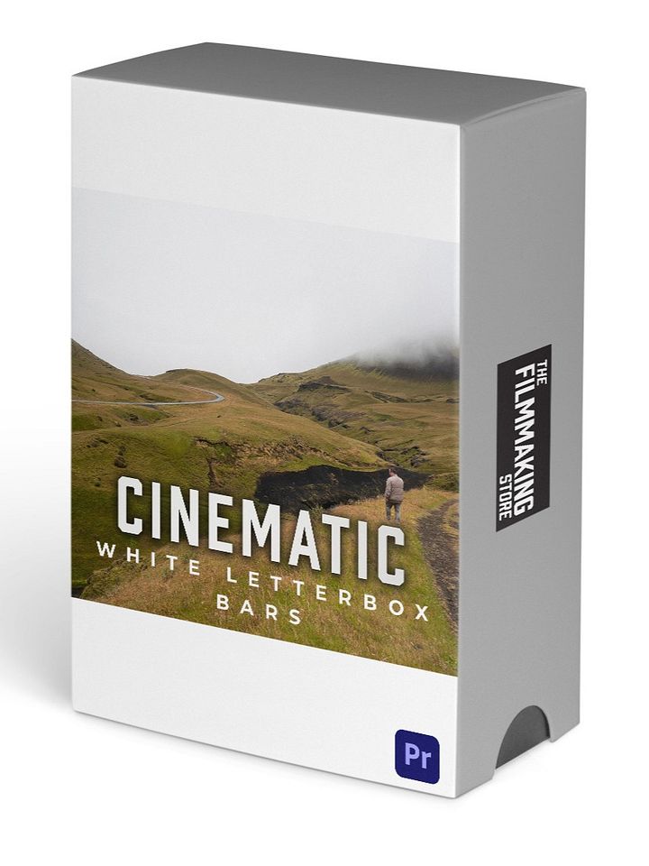 Cinematic White Bars Preset For Premiere Pro product image (1)