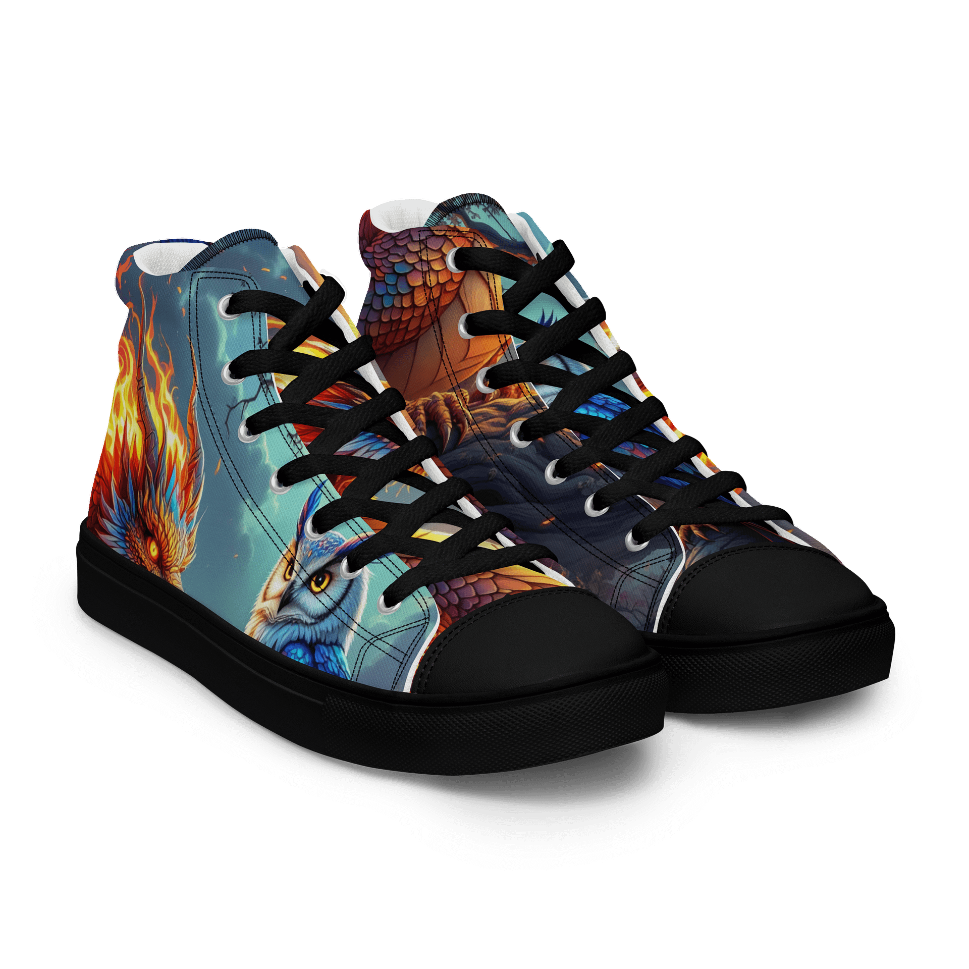 fire dragon and owl collection product image (8)