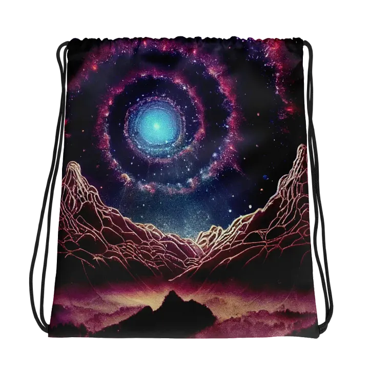 Vibrant Adventure Drawstring Bag product image (1)