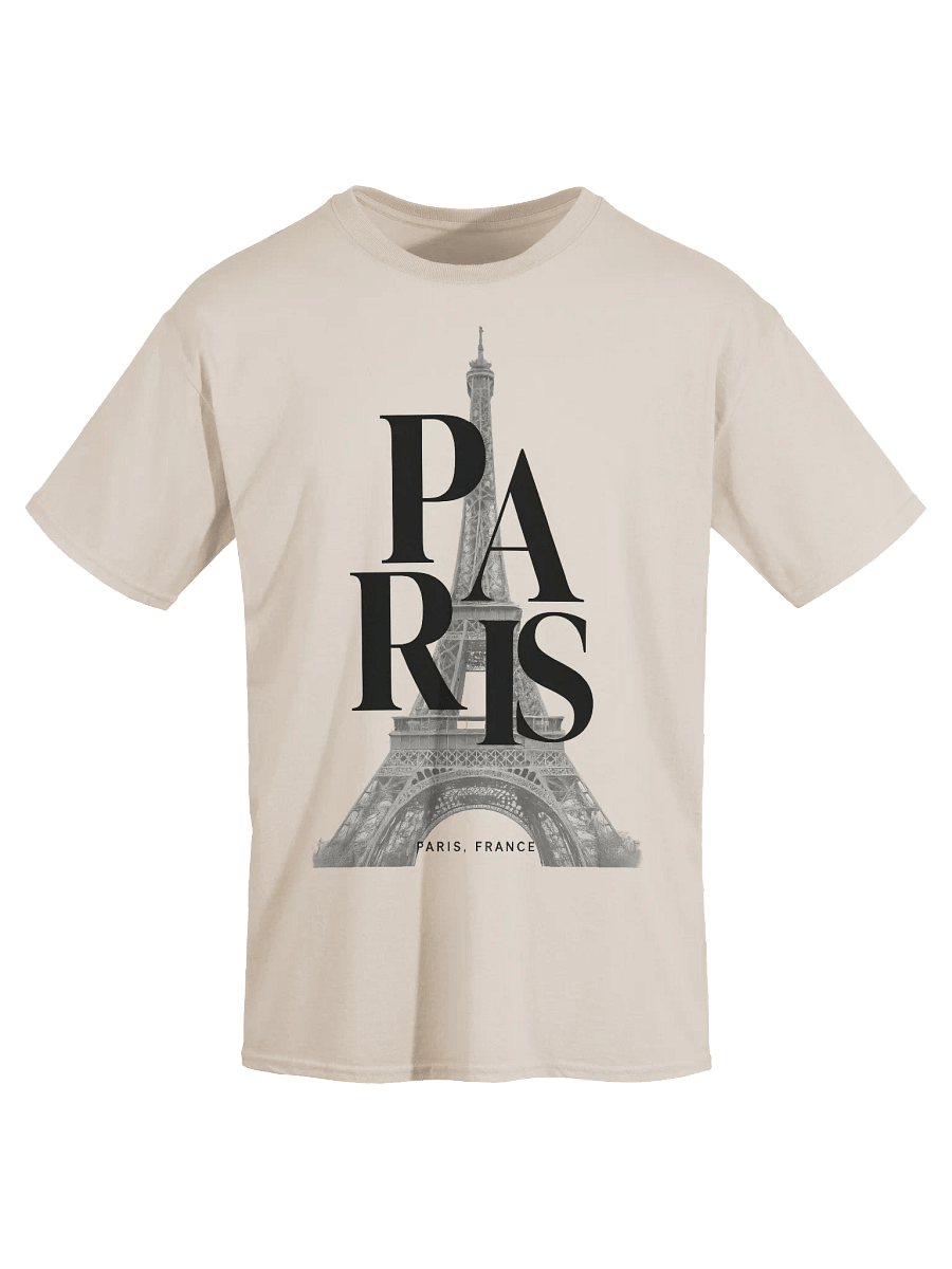 Paris Pulse Tee – Heavyweight Street Cut product image (4)