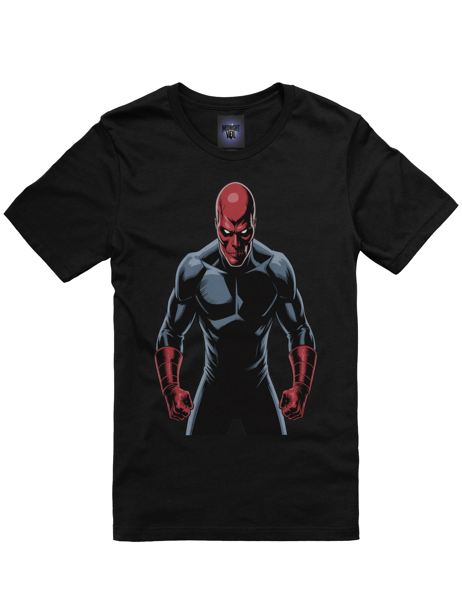 Crimson Fist: Red Skull Supersoft Graphic T-Shirt product image (3)