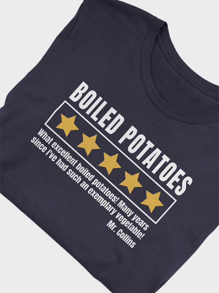 Boiled Potatoes Pride & Prejudice T-shirt product image (12)