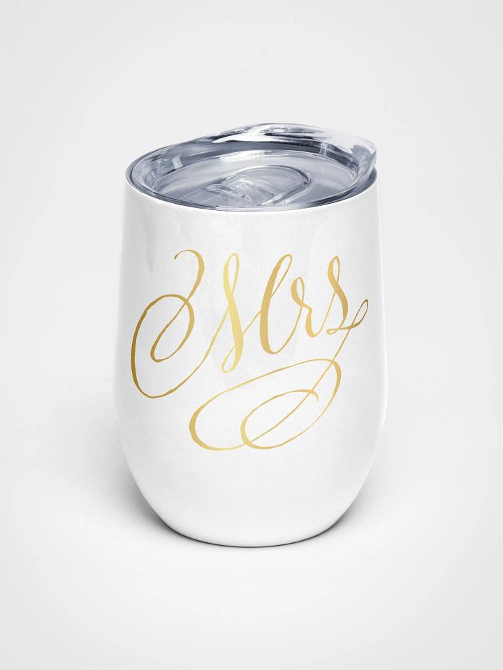 Elegant Mrs. Wine Tumbler product image (1)