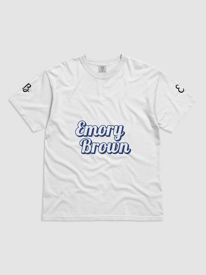 Emory Brown Outlined T-Shirt product image (81)