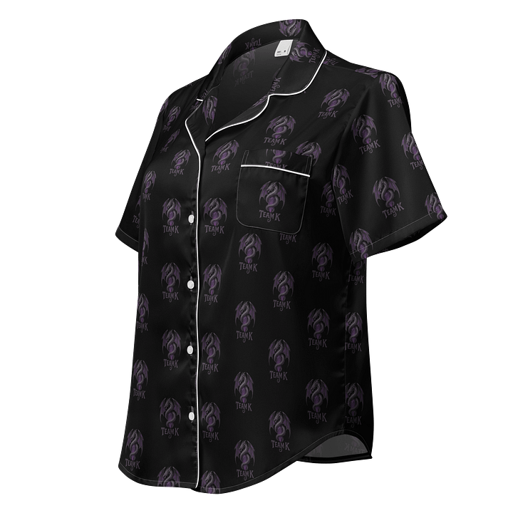 Team K V-4 Women's Short Sleeve Pajama Top product image (1)