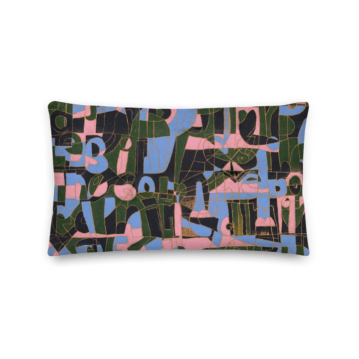opposite dimples in the bored mind of the squid pillow (2-sided) product image (2)