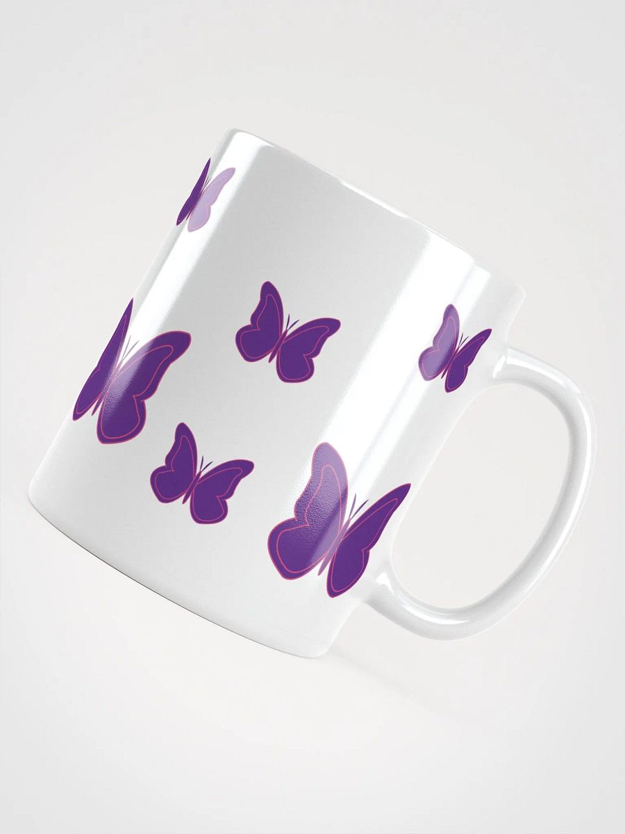 Purple Butterfly Symphony Mug product image (11)
