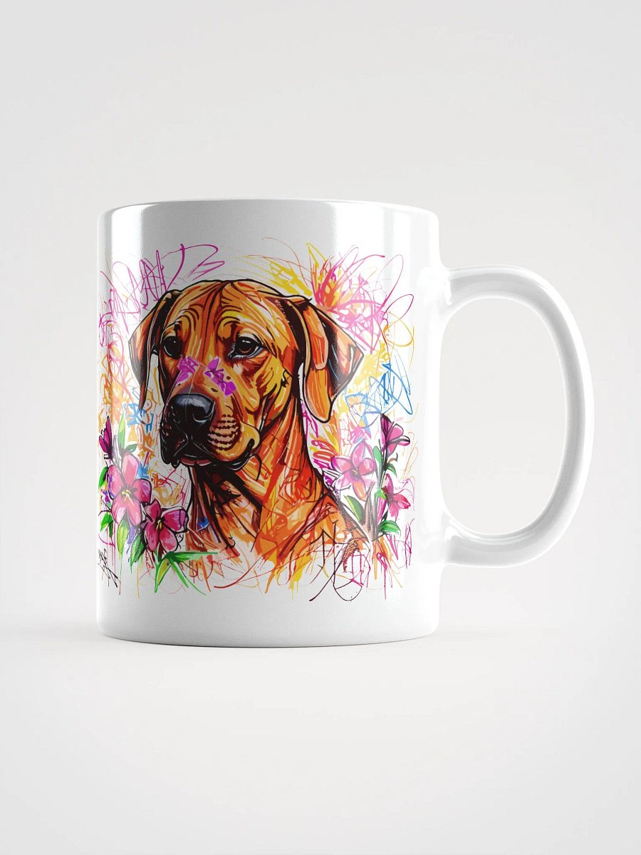 Scribbles Rhodesian Ridgeback 2 , Mug product image (1)