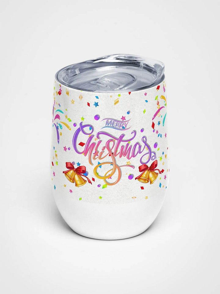 Festive Cheers Wine Tumbler fun gift friends family colleagues product image (1)