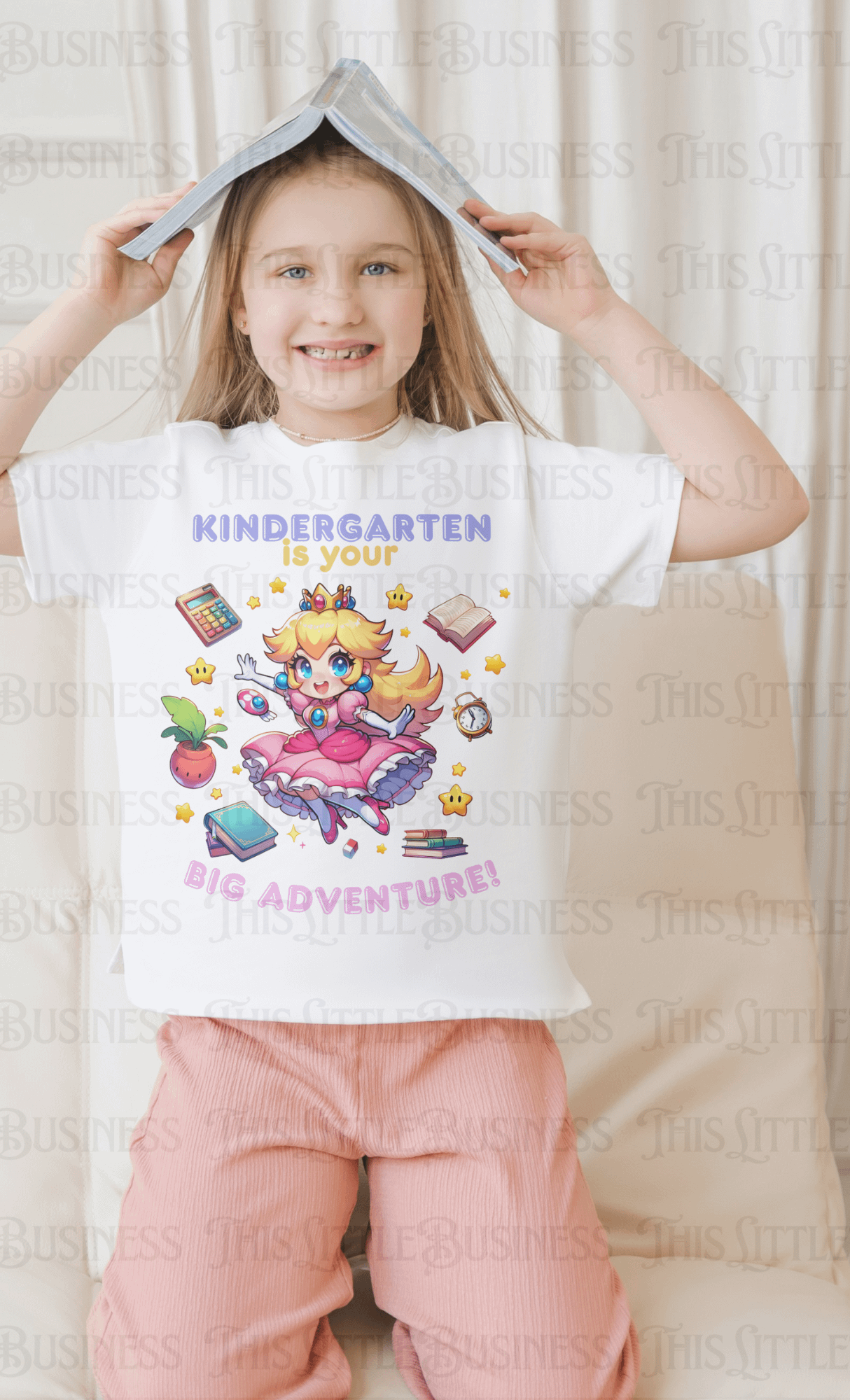 Custom Cartoon Superhero T-Shirts for Pre-K & Kindergarten: Personalized Fun in 100% Polyester product image (5)