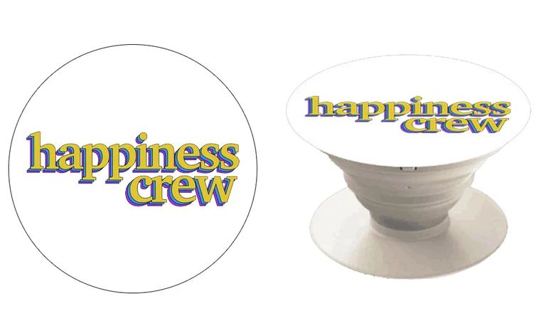 Yellow Logo Pop Socket product image (1)