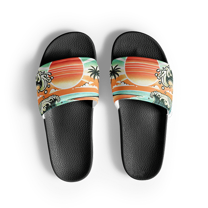 Tropical Sunburst Women's Slides product image (2)