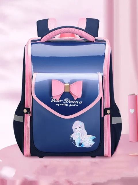 Women's Fashionable Waterproof Load Reduction Spine Protection Shoulder Bag Schoolbag product image (4)