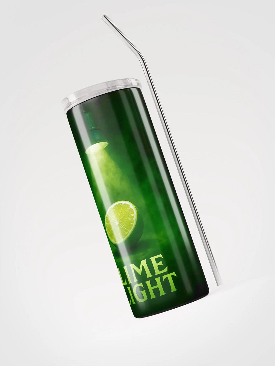 Theatrically Jerry: "Lime Light" Theatrical Stage Light Steel Tumbler product image (3)