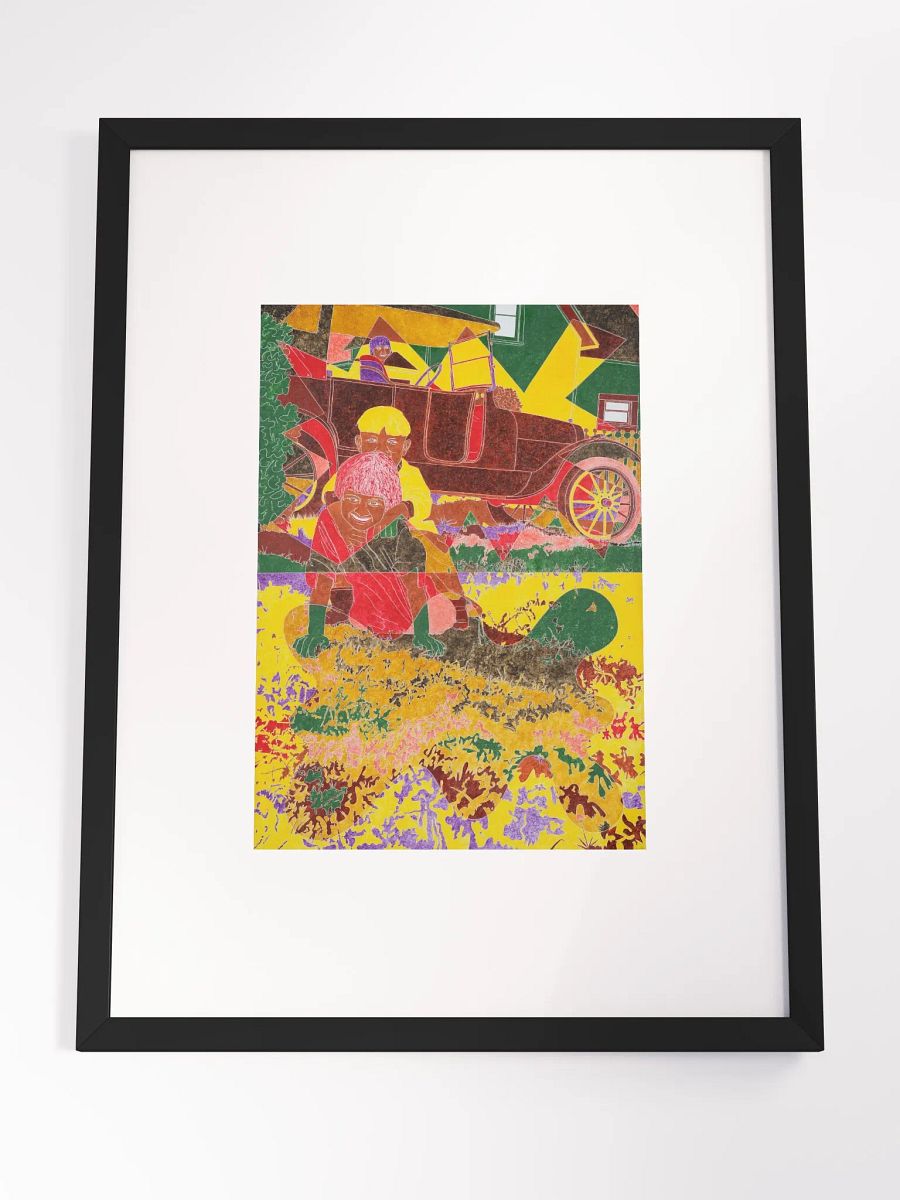 jenny, clyde & kathryn Print Framed product image (4)