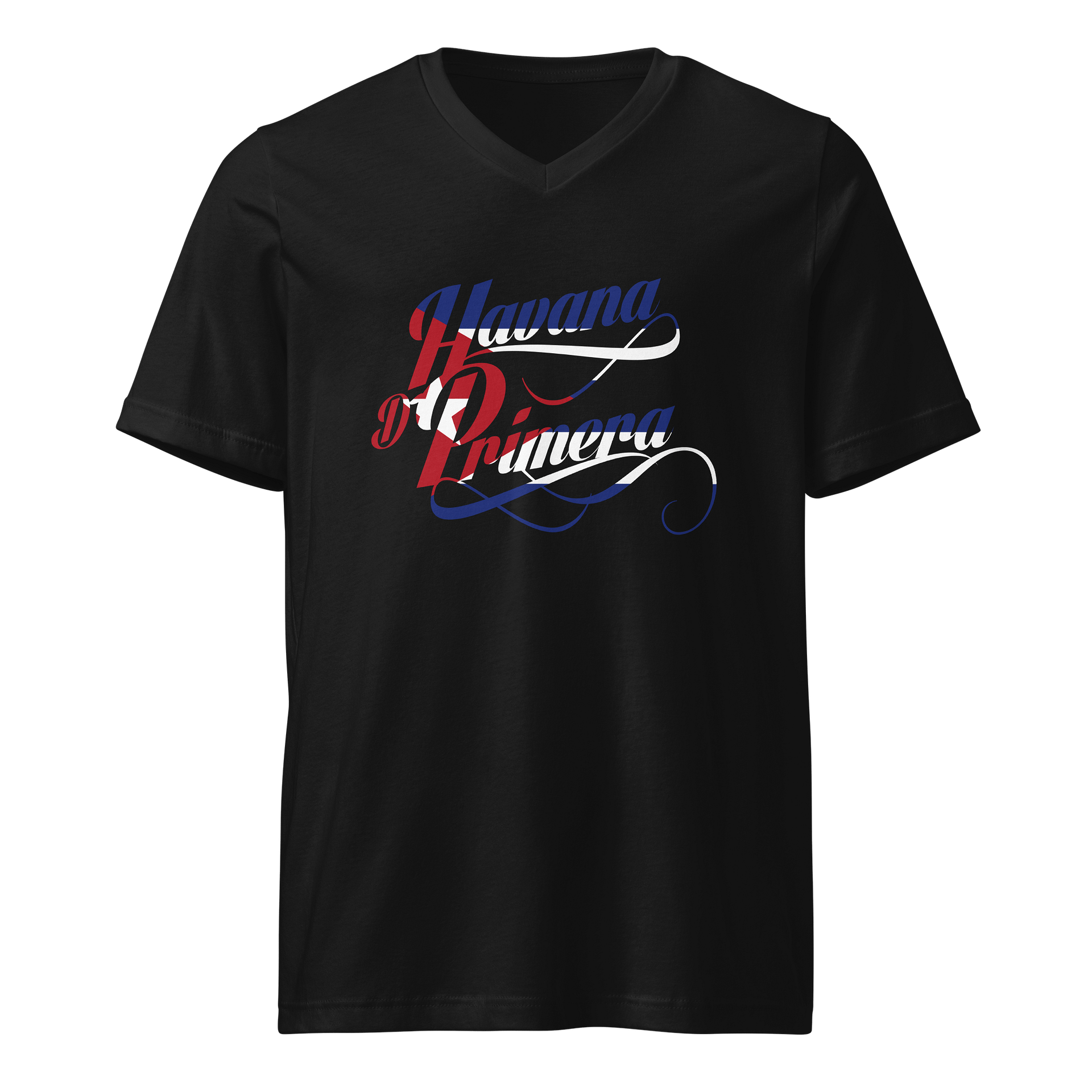 Havana D'Primera - Men's Short Sleeve V-Neck Jersey product image (1)