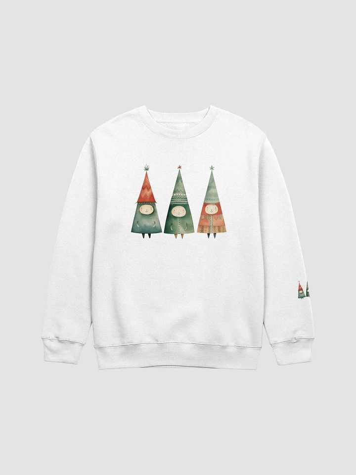 Festive Cone Hat Crewneck Sweatshirt product image (1)
