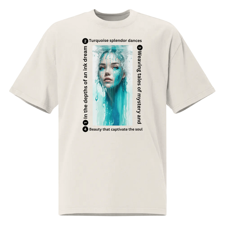Enigma in Turquoise T-Shirt product image (2)