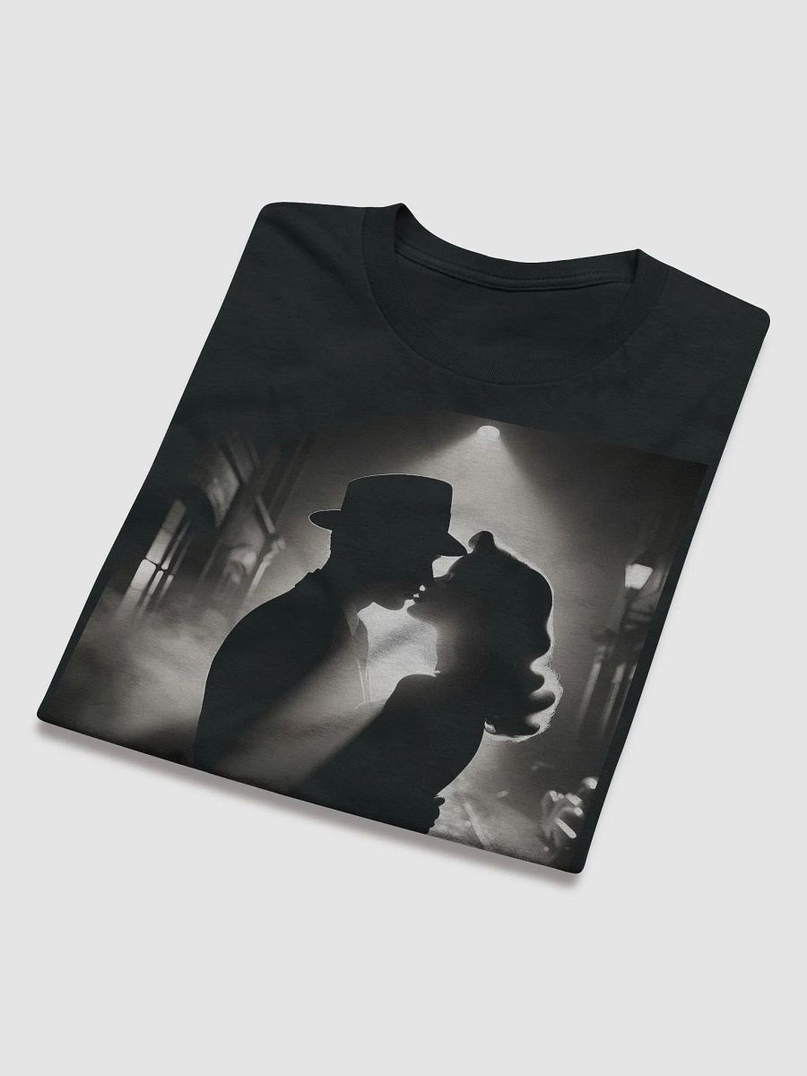 Romantic Film Noir Kiss (Front Print Womens Tee) product image (5)