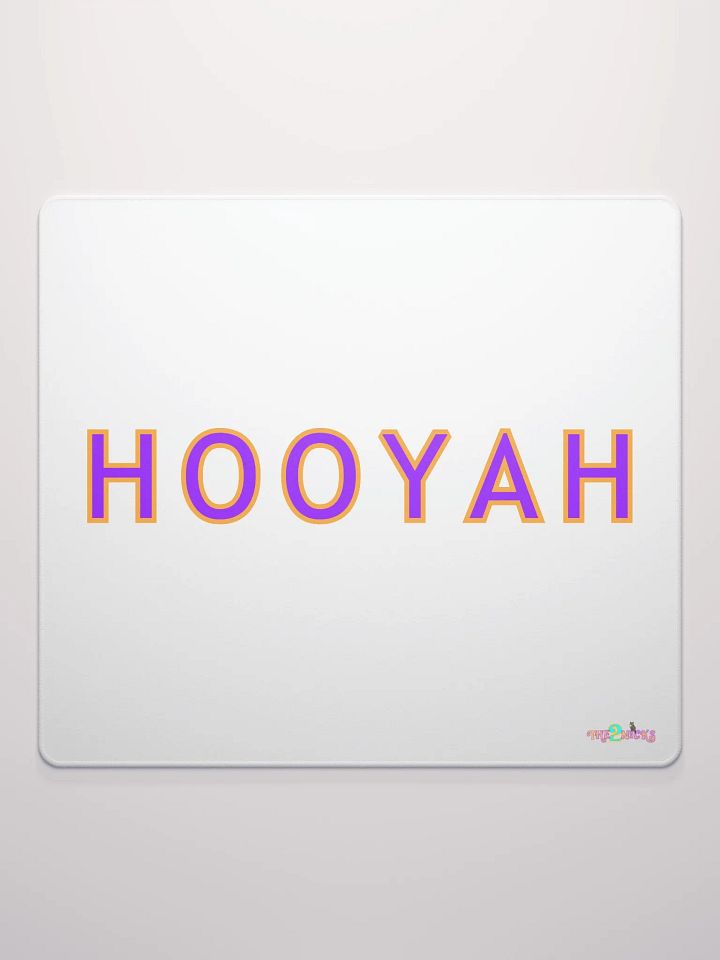 Hooyah Gaming Mouse Pad (White) product image (1)