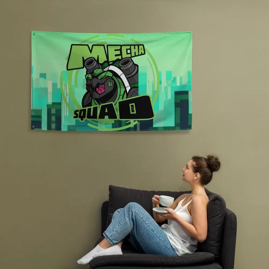 Mecha Squad Flag V1 product image (12)