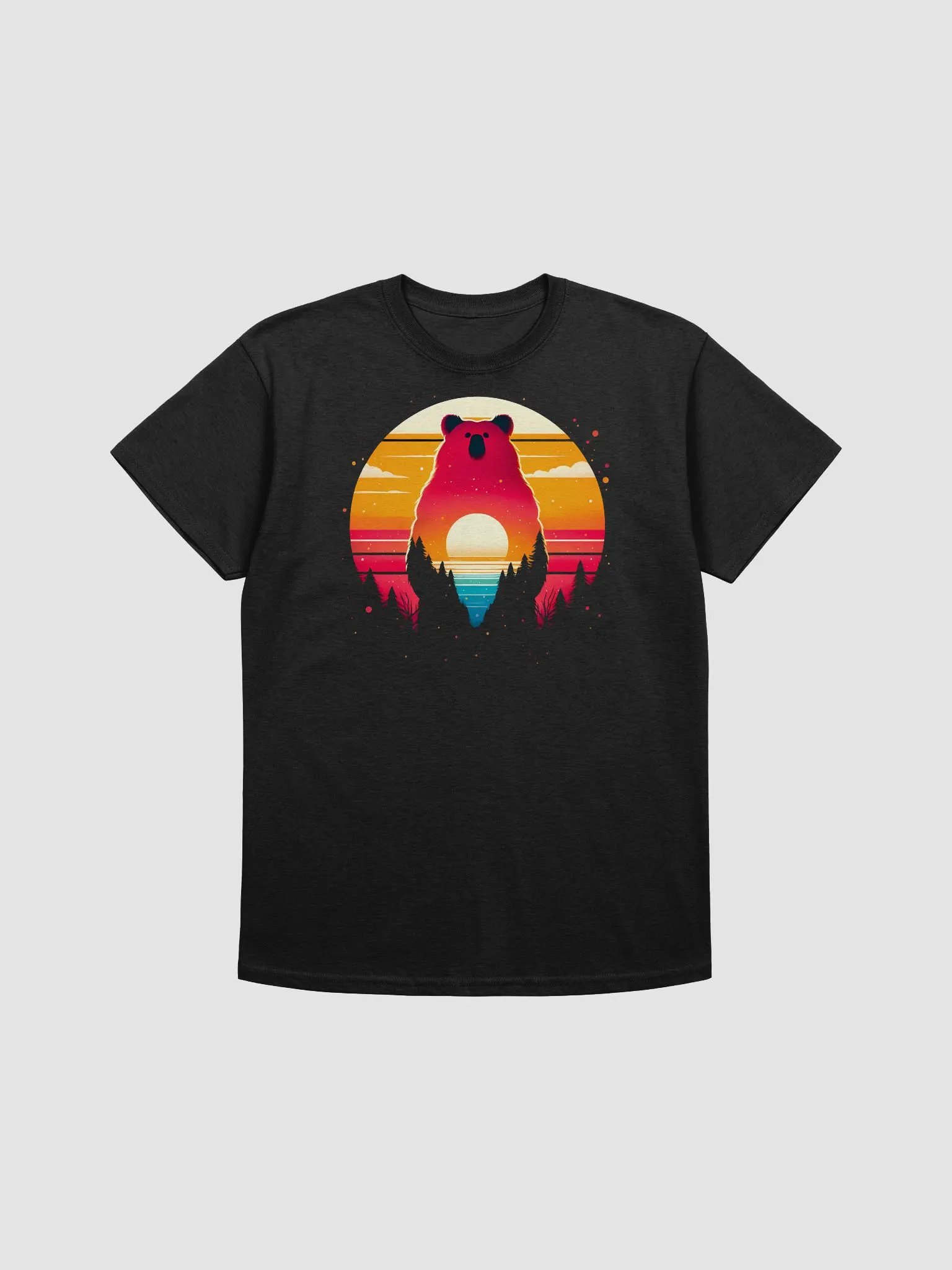 Retro sunset bear product image (2)