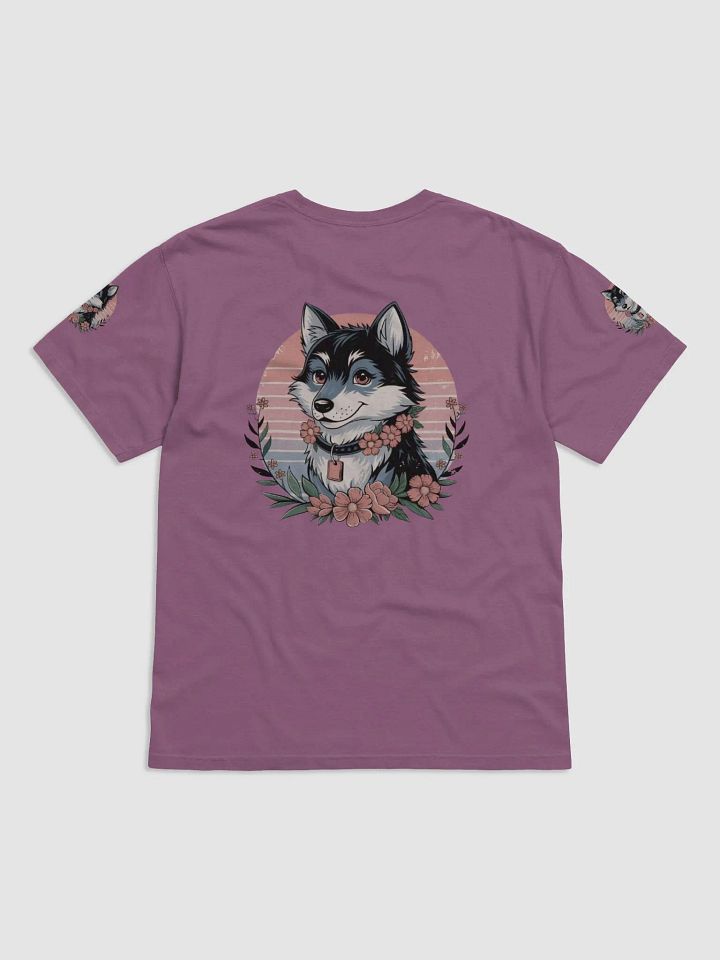 Floral Husky Cartoon T-Shirt product image (14)