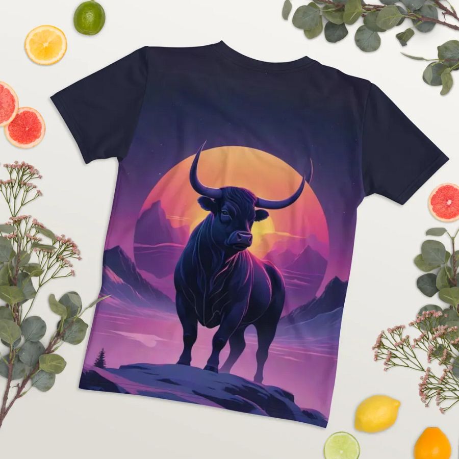 Bull All Over Print T-shirt product image (8)