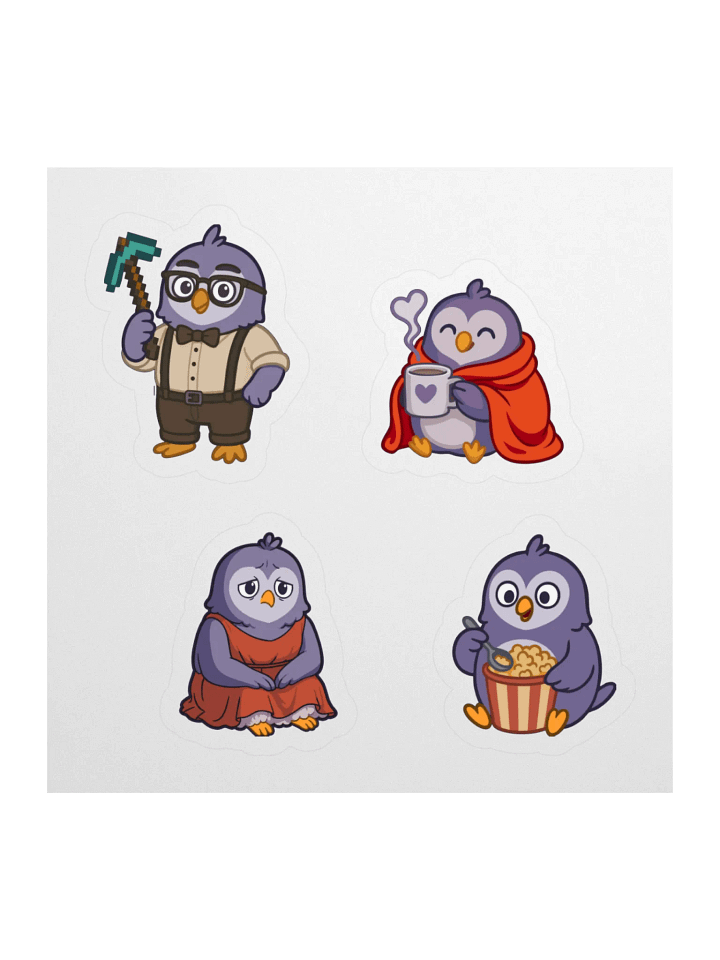 Iain The Owl Sticker Pack product image (1)