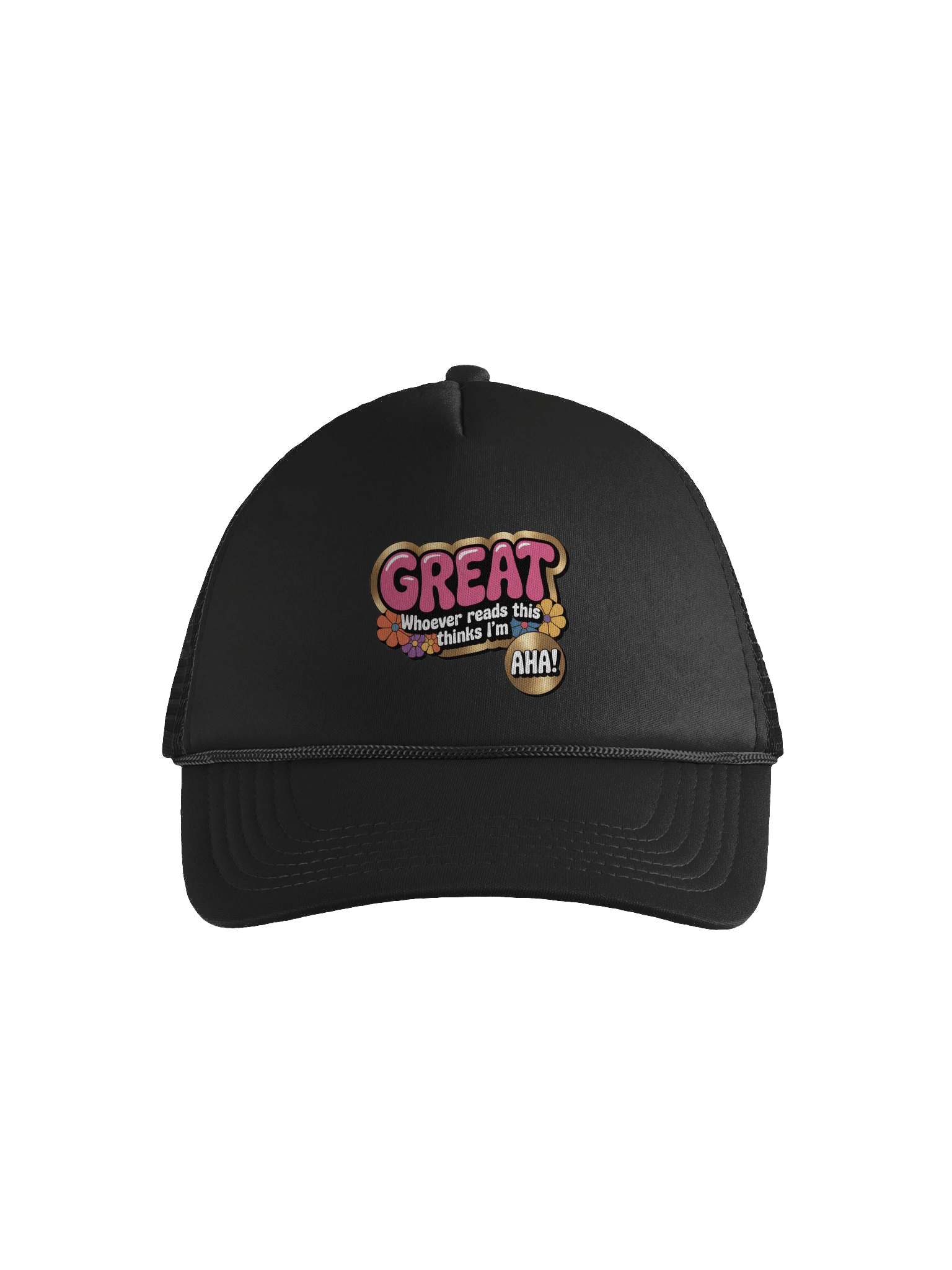 Great Vibes Retro Trucker Hat product image (9)