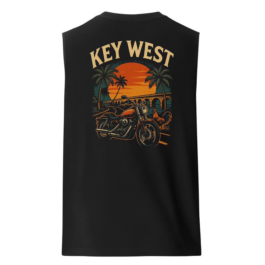 Key West Rider Rooster Men's Tank Top product image (4)