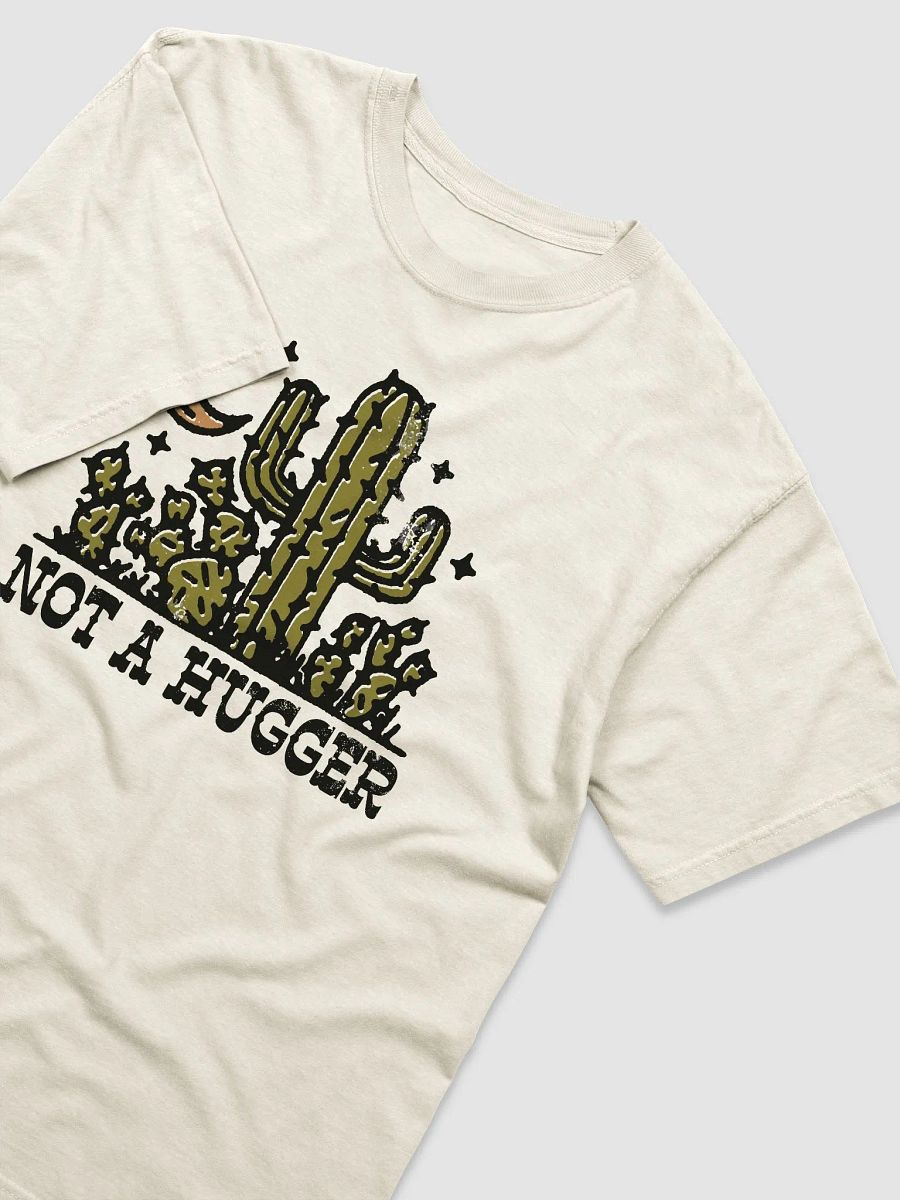 Not a Hugger | Funny Retro-Style Minimalist Hipster T-Shirt of a Desert Cactus for Introverts, Travelers, and Desert Lovers product image (17)