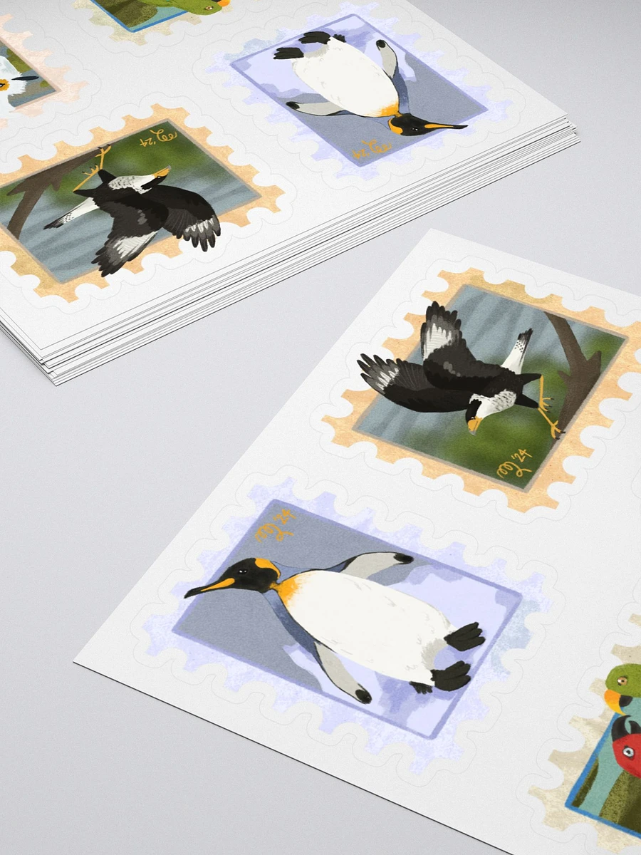 Bird Stamp Stickers Set 03 – Birbfest 2024 product image (3)