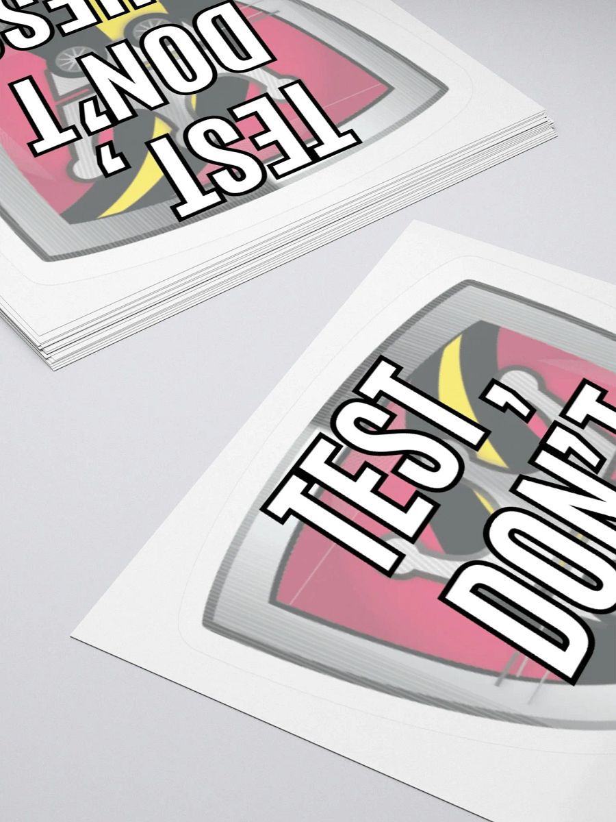Official Royalty Auto Service "Test, Don't Guess" Kiss Cut Sticker product image (12)