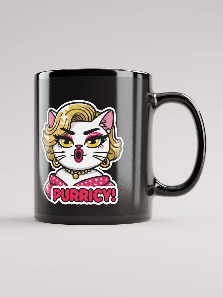 Purricy! Black Glossy Mug product image (1)