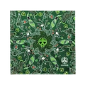 Skulls x Love Bandana Green (21